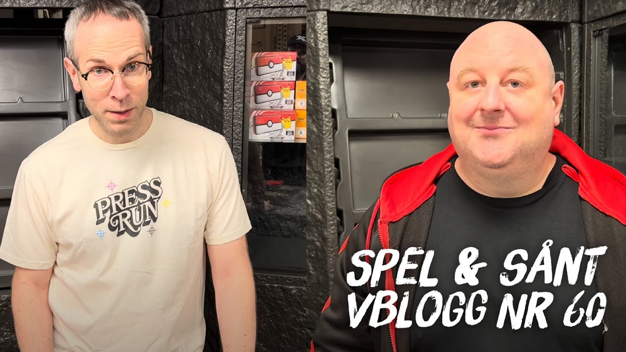 Spel & Sånt Vblogg nr 60 - Krispiga Game & Watch och Boktipset med Martin Lindell