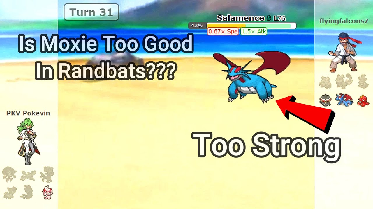 Salamence Gives and Salamence Takes! Is Moxie OP??? (Pokemon Showdown Random Battles) (High Ladder)