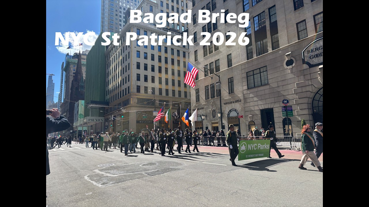 Bagad Brieg - New York St Patrick Parade 2026