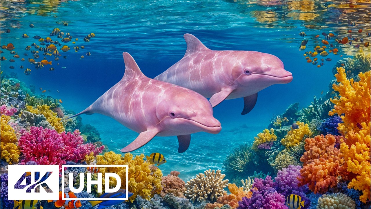 Подводные чудеса 4K ULTRA HD 🌊 Прекрасные морские животные и аквариумные рыбки