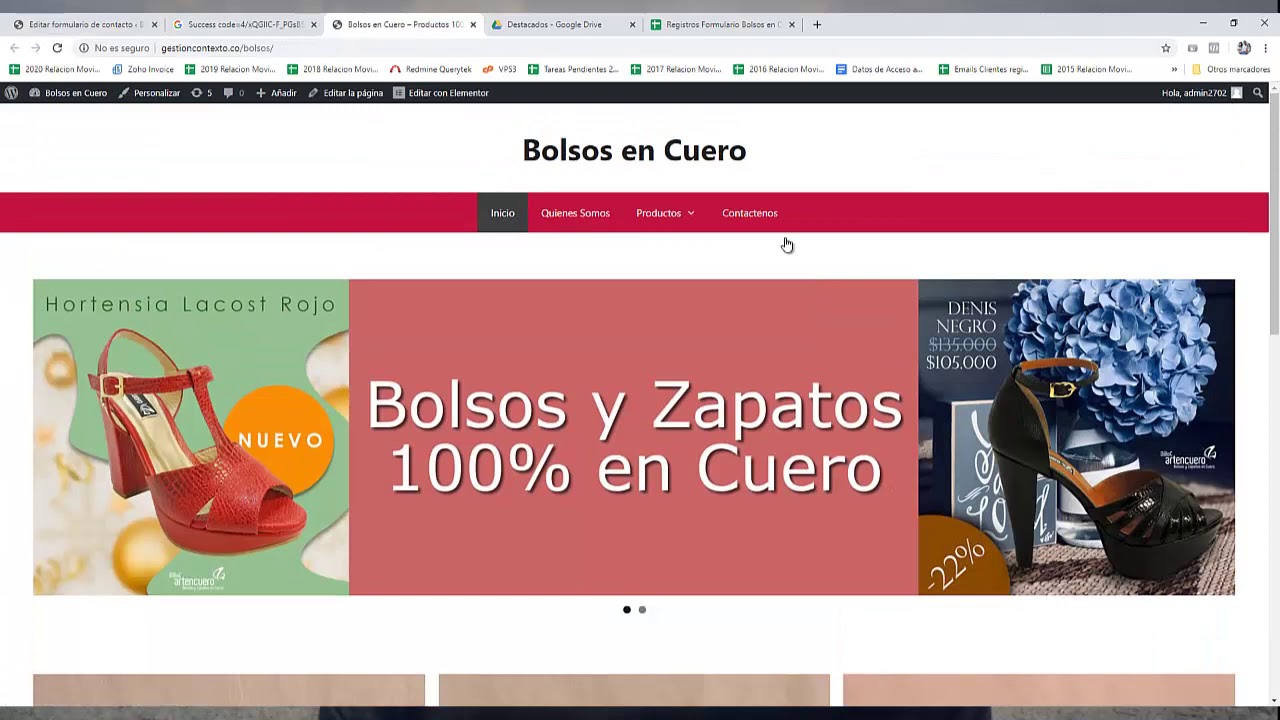 Insertar formulario de registro en pie de p&aacute;gina de Wordpress y almacenar datos en google drive