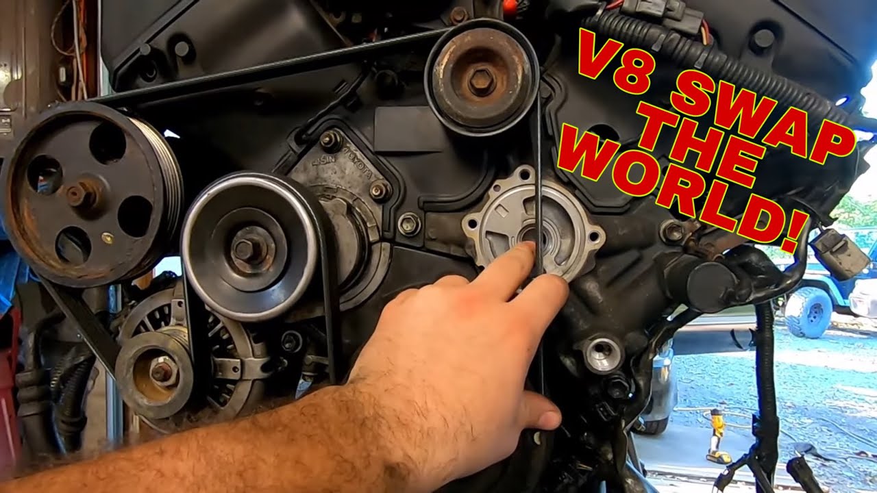 Getting the Supra Ready For a 1UZ: From Removing Emissions to Relocating the Battery to the Trunk