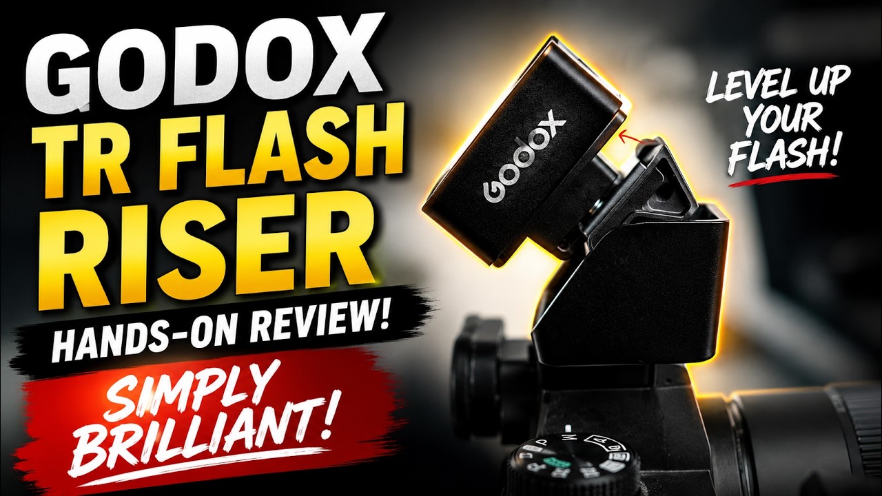 GODOX Did WHAT?! TR Flash Riser Hands-On Review!