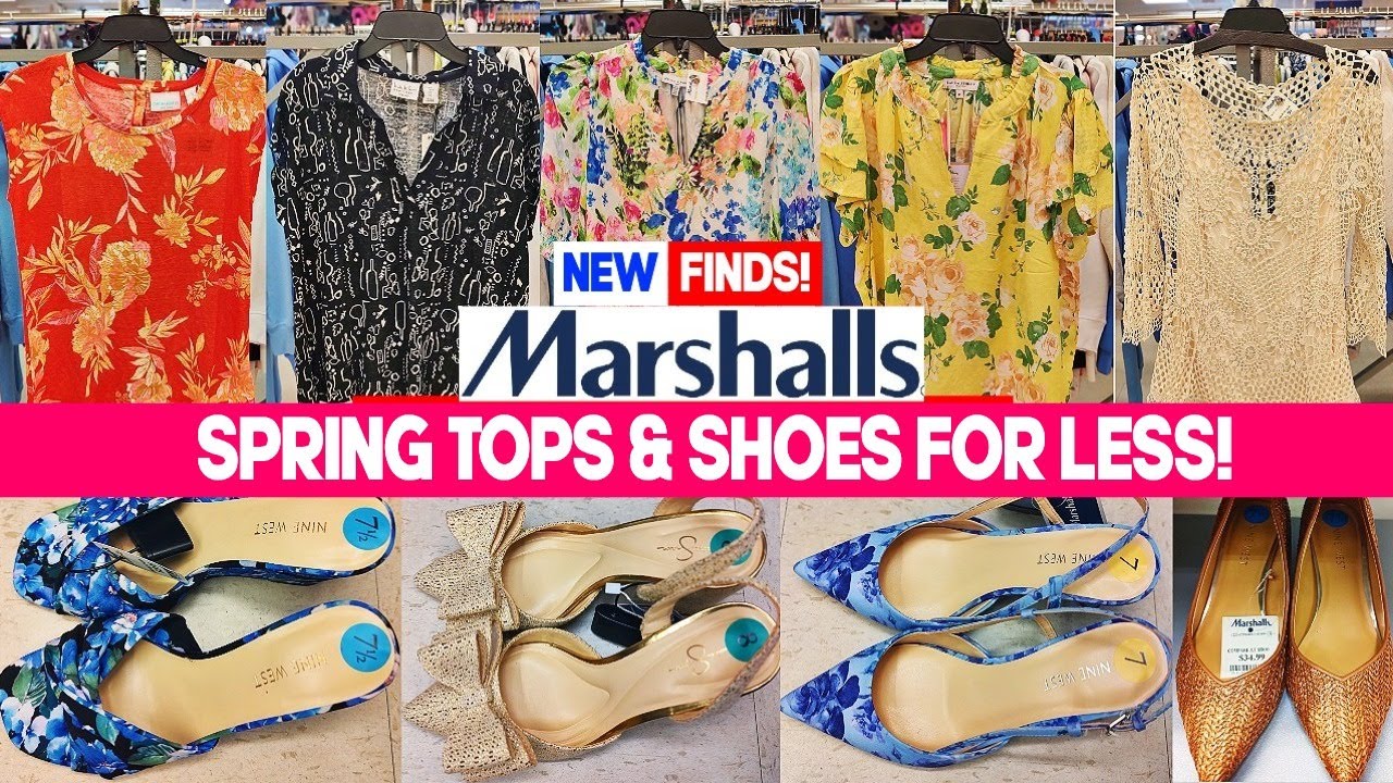 💖NEW MARSHALLS SPRING TOPS BLOUSES FOR LESS! DESIGNER WOMEN'S SHOES FOR LESS! SHOP WITH ME #shopping