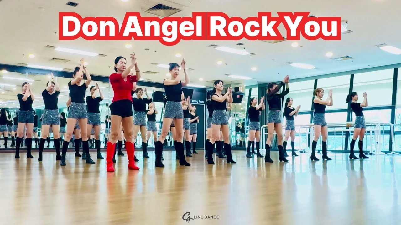 Don Angel Rock You Line Dance l 돈 엔젤 락 유 라인댄스 l Improver l C4라인댄스 | 일산 라인댄스 | 임세희 라인댄스