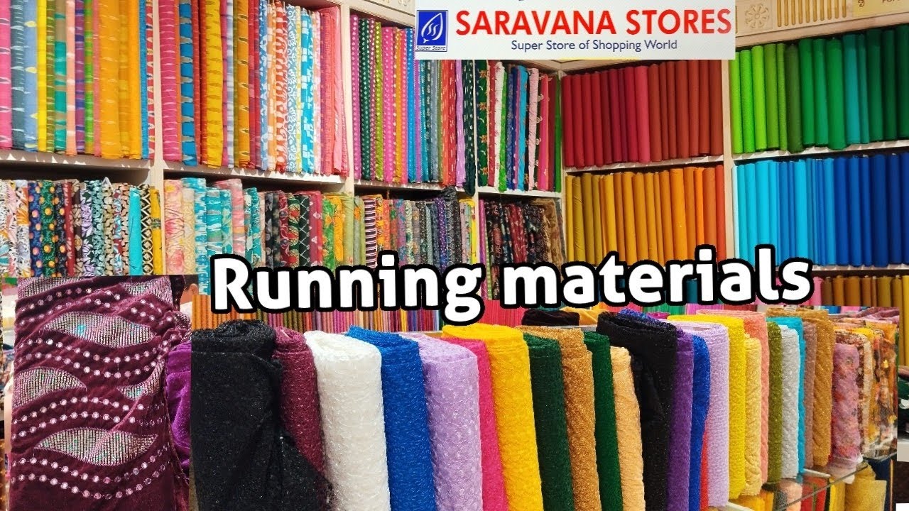 Running materials for kurti, tops, gown, blouse etc...