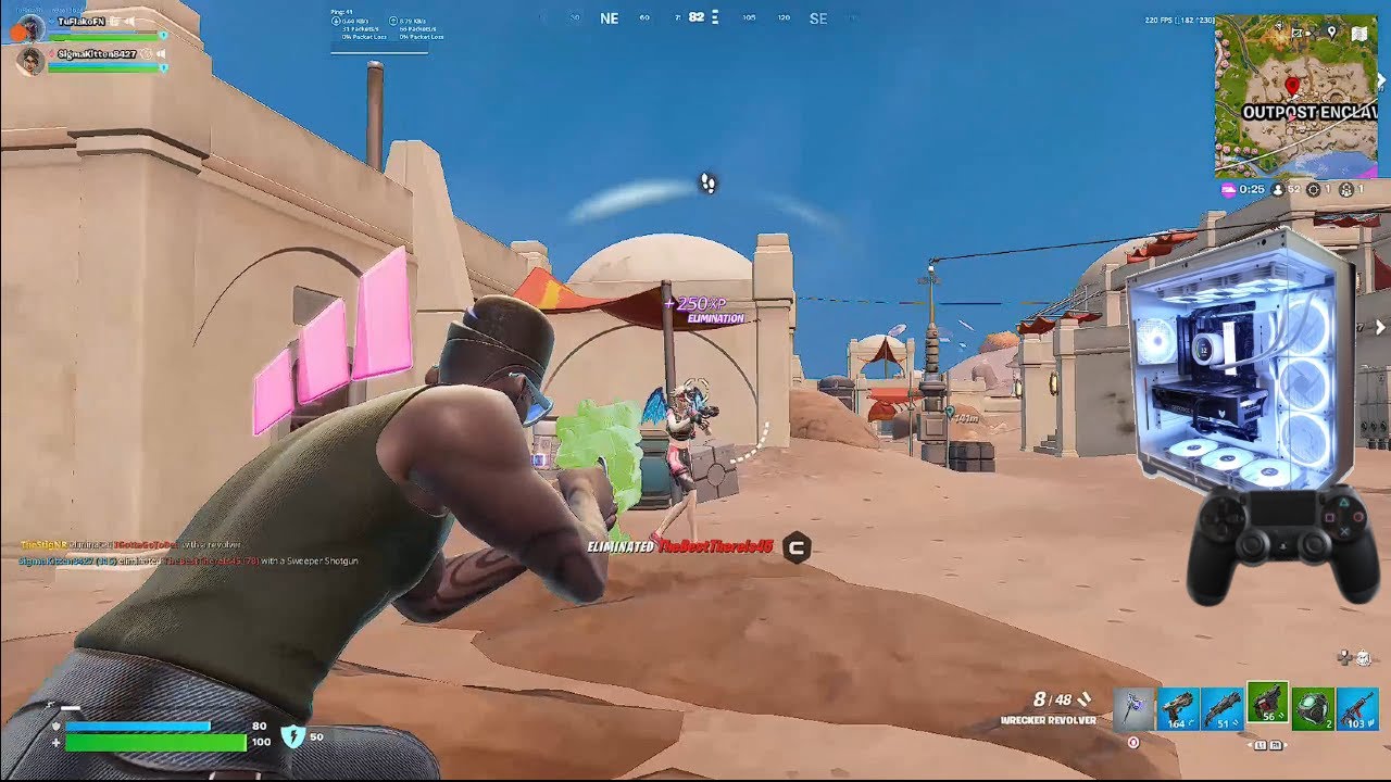 Dominating the lobby with a stranger 
