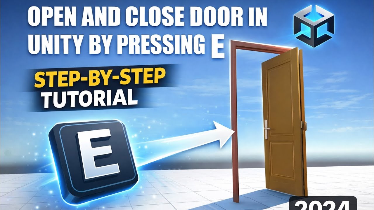 How to Open and Close Door in Unity | Step-by-Step Tutorial 2024