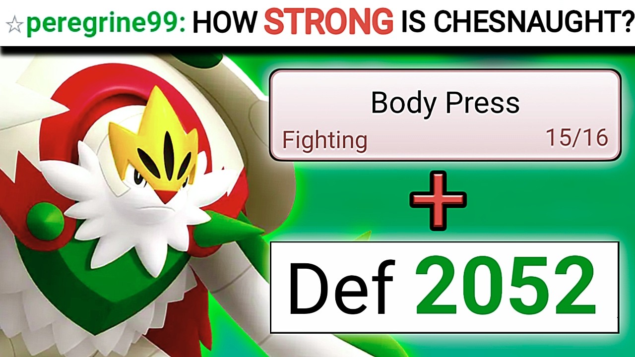 Mega Chesnaught is 