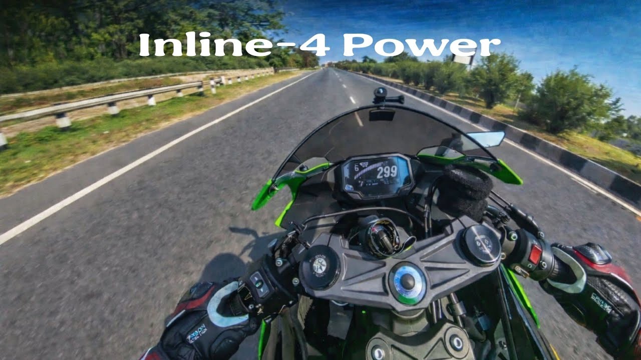 Kawasaki ZX6R Top Speed Run | Inline 4 Monster 🔥 #vlog #youtuber #ytstudio #inline4 