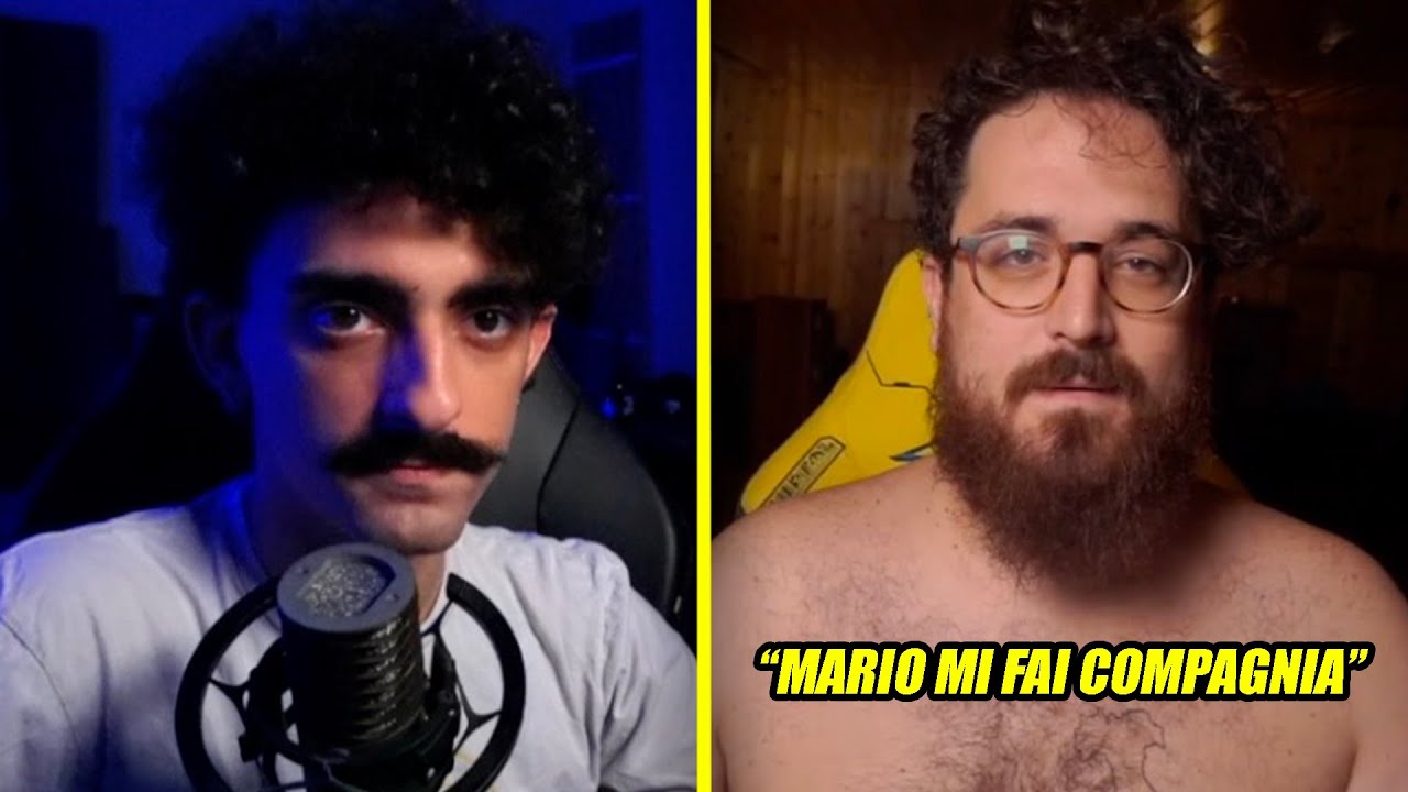 Mario fa un po' di compagnia a Marco Merrino