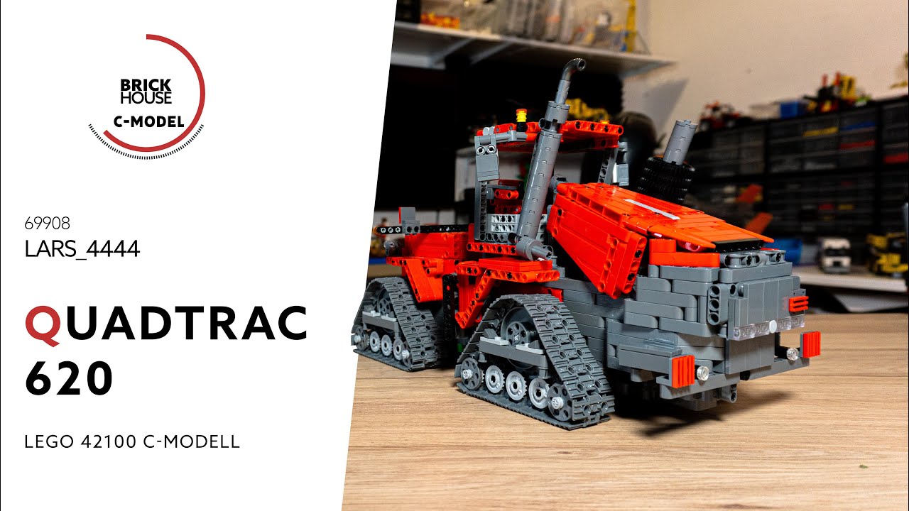 Traktoren gehen immer - 69908 Quadtrac 620 von lars_4444 - Lego 42100 C-Modell