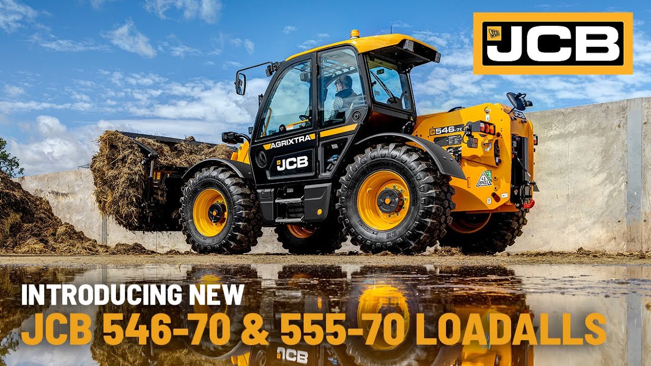 The NEW JCB 546-70 and 555-70 Loadalls