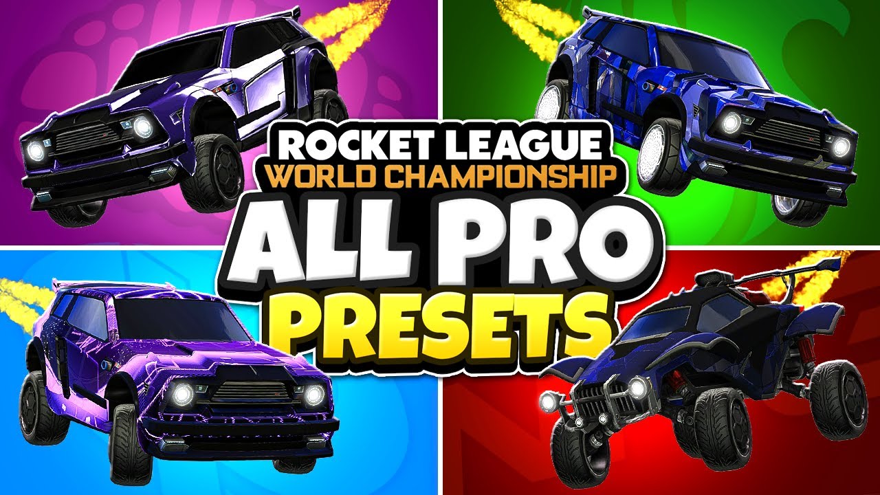 ALL PRO PRESETS from RLCS Worlds 2025! (60+ Car Designs)