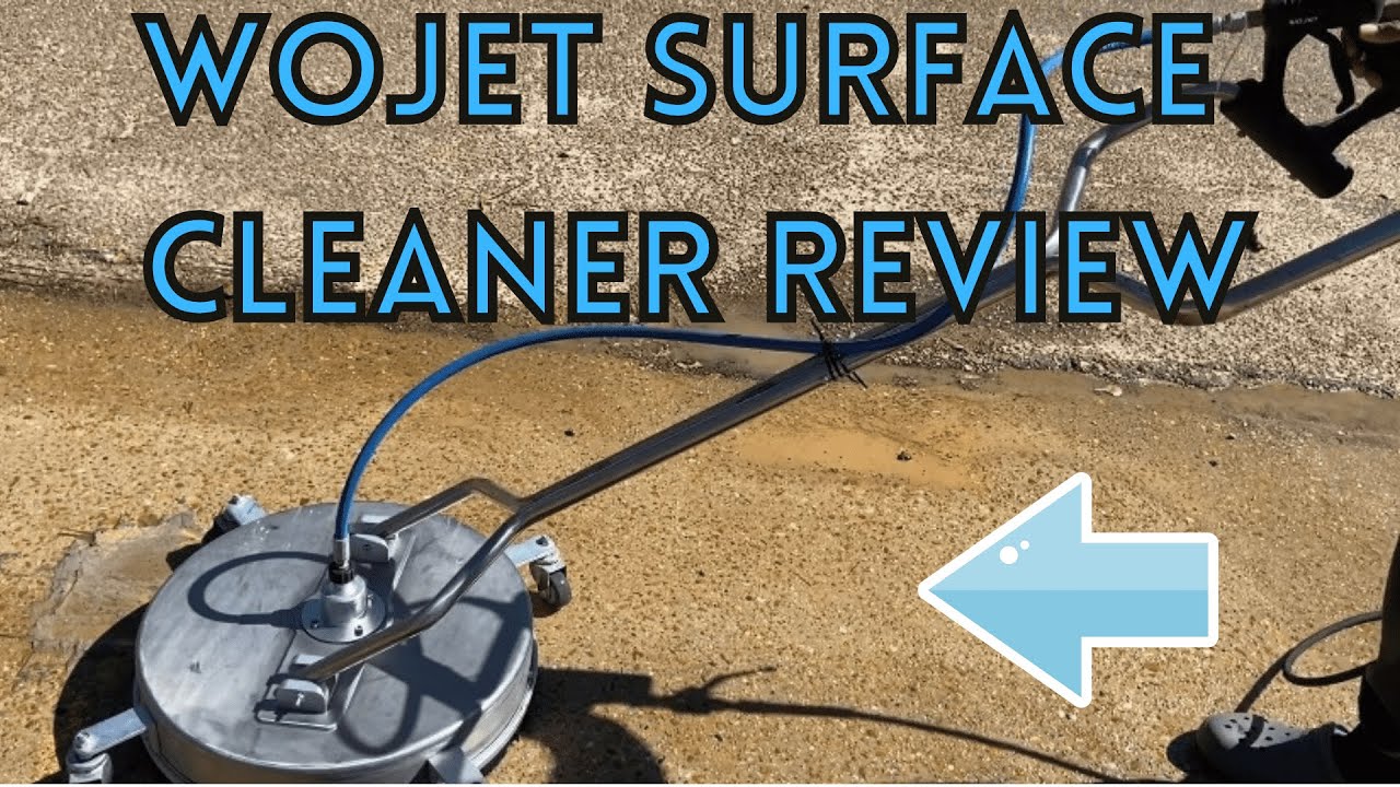 WOJET Surface Cleaner Review and How to Use It!