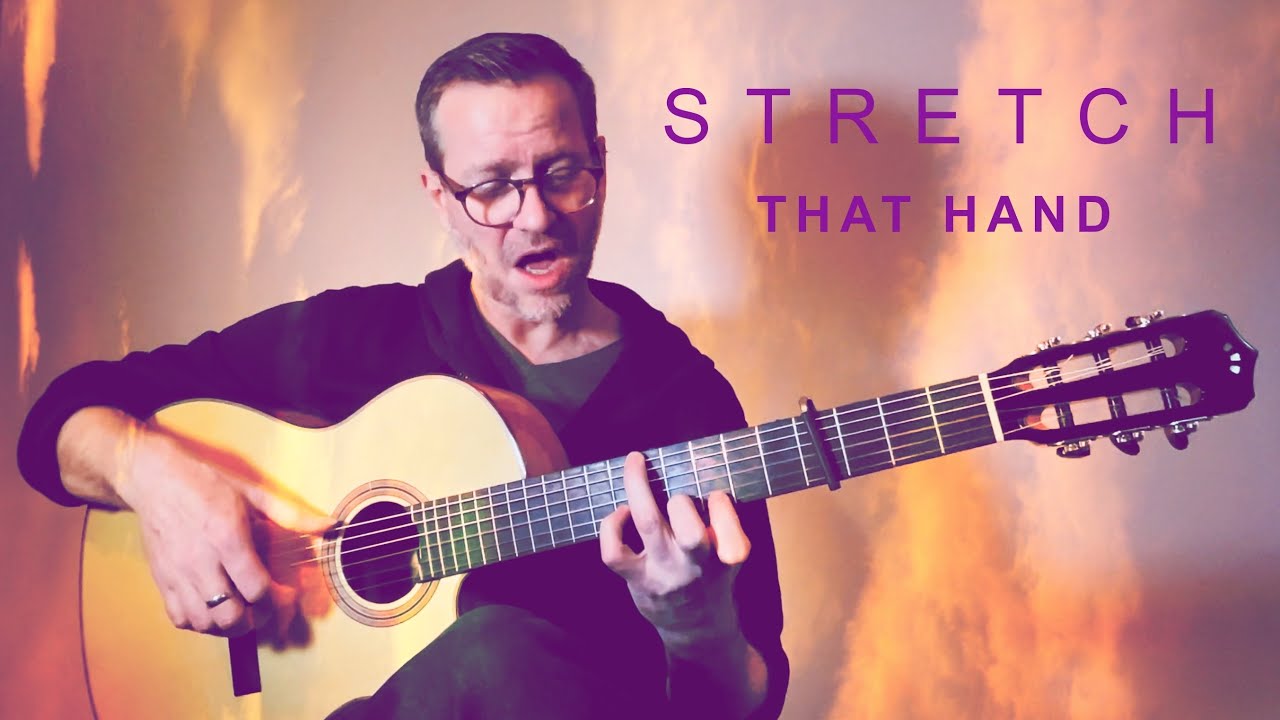 Stretch your fretting hand