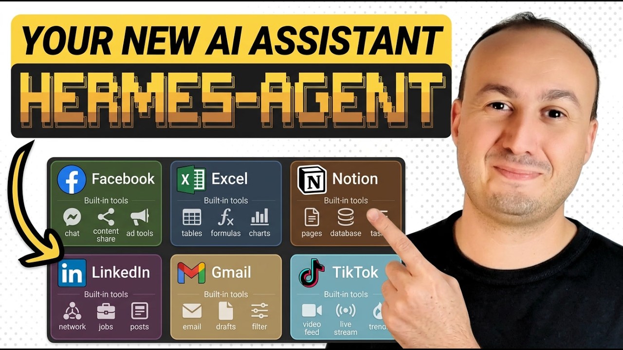 I Discovered the Most Advanced AI Tool Right Now&hellip; Meet Hermes Agent 🔥