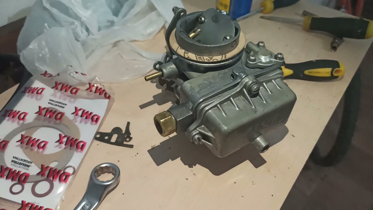 😮 Por esto NO REGULABA, carburador Ford Falcon, bomba de pique, flotante.