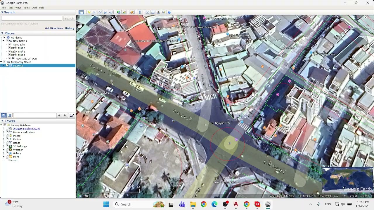 Bài 4: Hướng Dẫn Chuyển Bản Vẽ CAD Sang KMZ Và Áp Vào Google Earth Pro | Thuy Vo