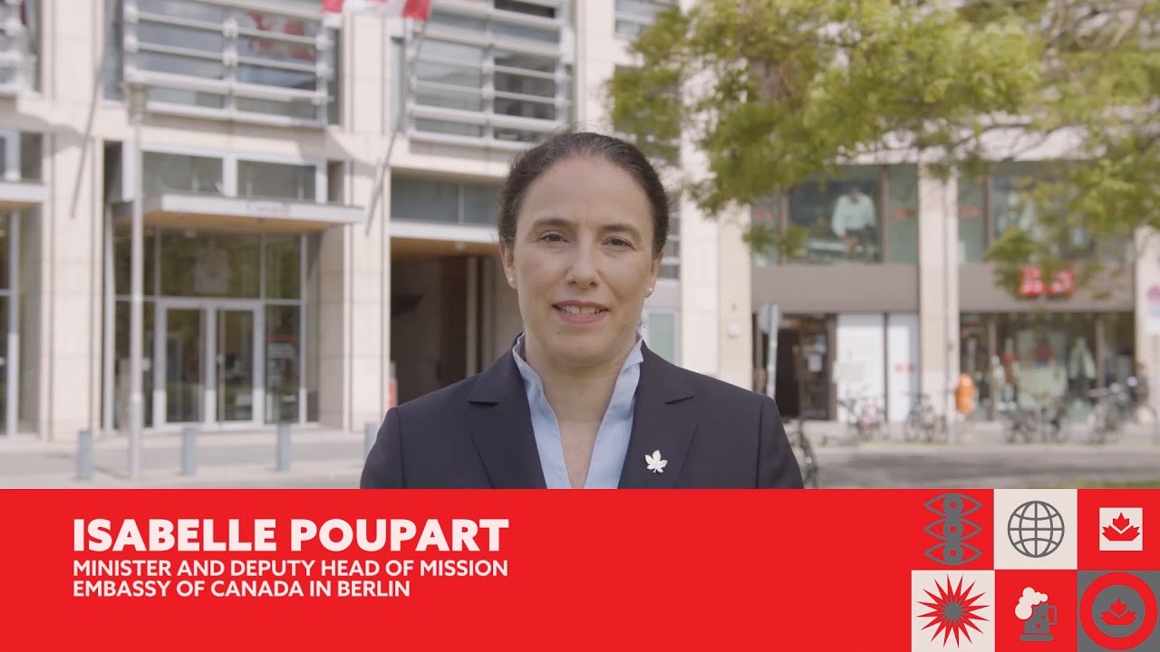 Tour of the Canadian Embassy in Berlin with Isabelle Poupart
