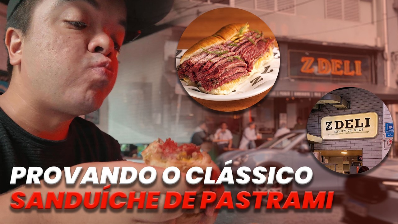 PROVEI O FAMOSO PASTRAMI DO Z DELI EM SP… e terminei a noite no poker 😅