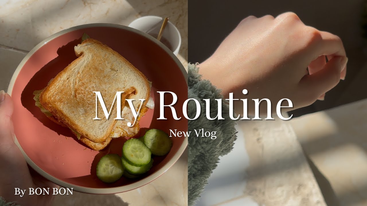Spend a peaceful day with me, studying and working remotely 🤍 