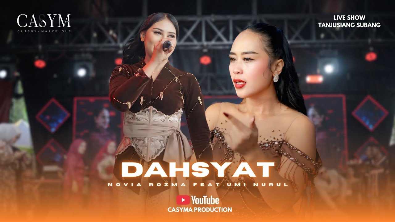 DAHSYAT - NOVIA ROZMA feat UMI NURUL x NR Music  (Live Show) Tanjungsiang Subang