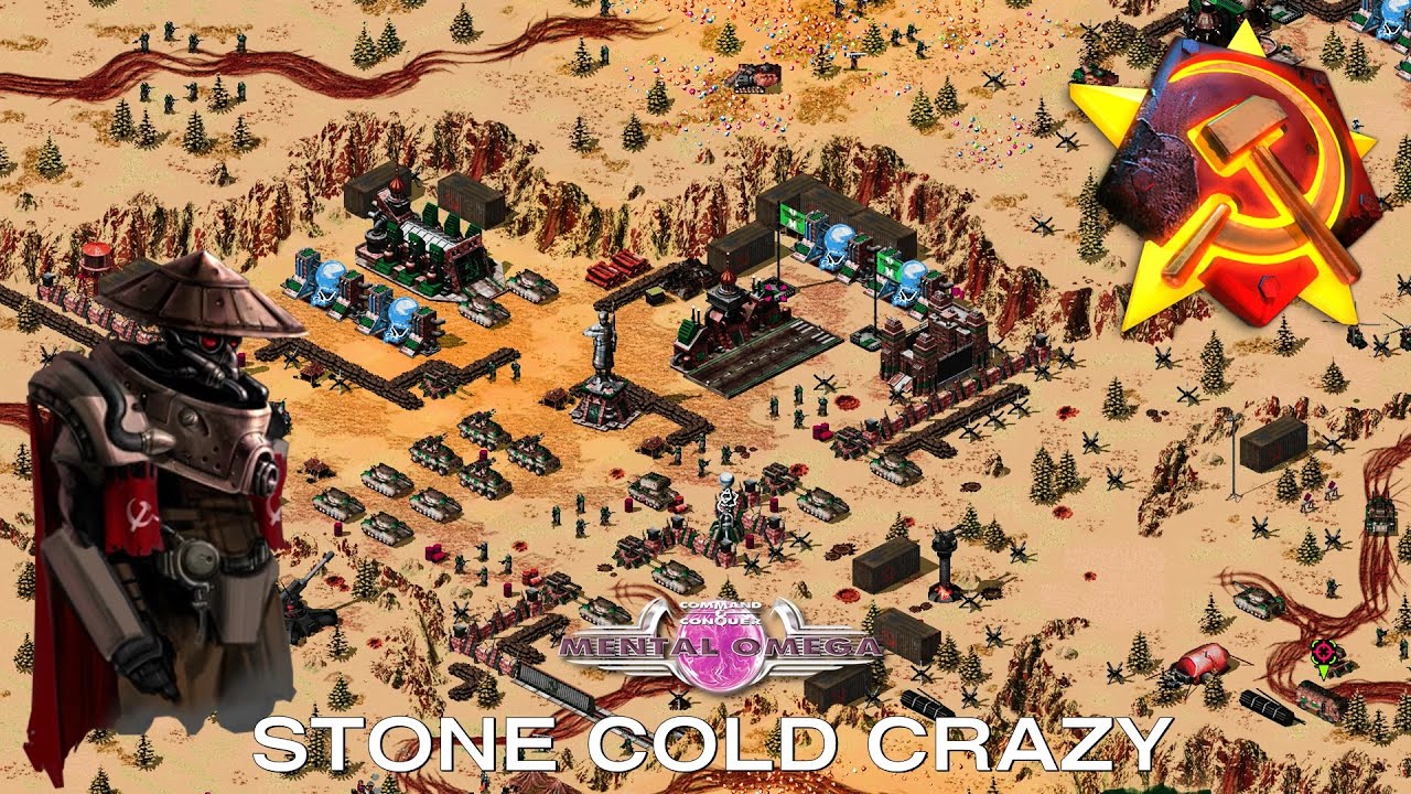 Red Alert 2 | Mental Omega 3.3.6 - Soviet Fan Mission - Stone Cold Crazy 