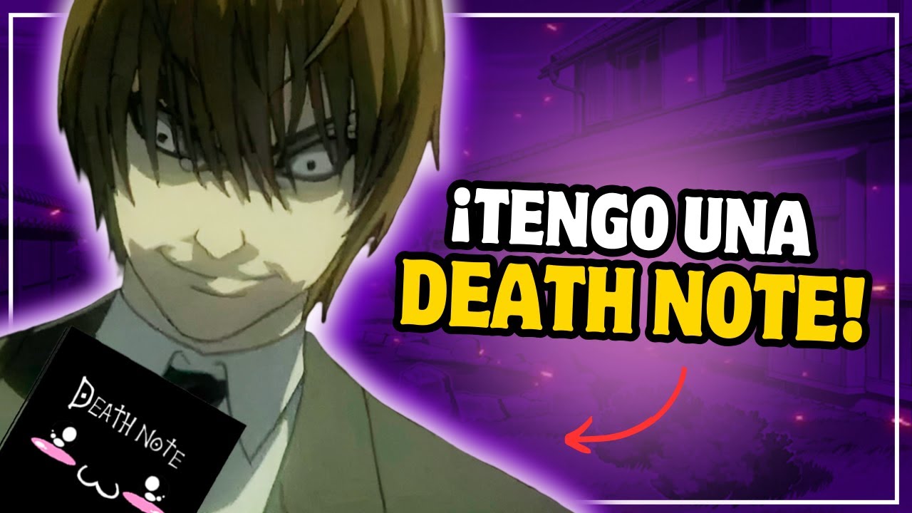 PSICÓLOGO TE EXPLICA QUÉ PASARÍA SI TUVIERAS UNA DEATH NOTE