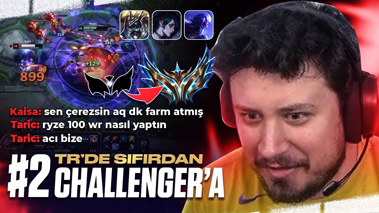 RANKIM BELLİ OLDU TR 0'DAN CHALLENGERA #2