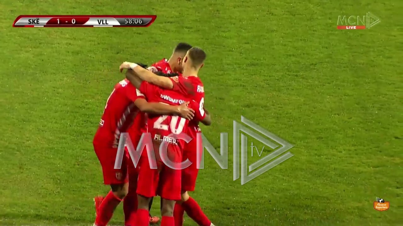 Skënderbeu-Vllaznia 0-1 (Goli dhe rastet e sfidës)