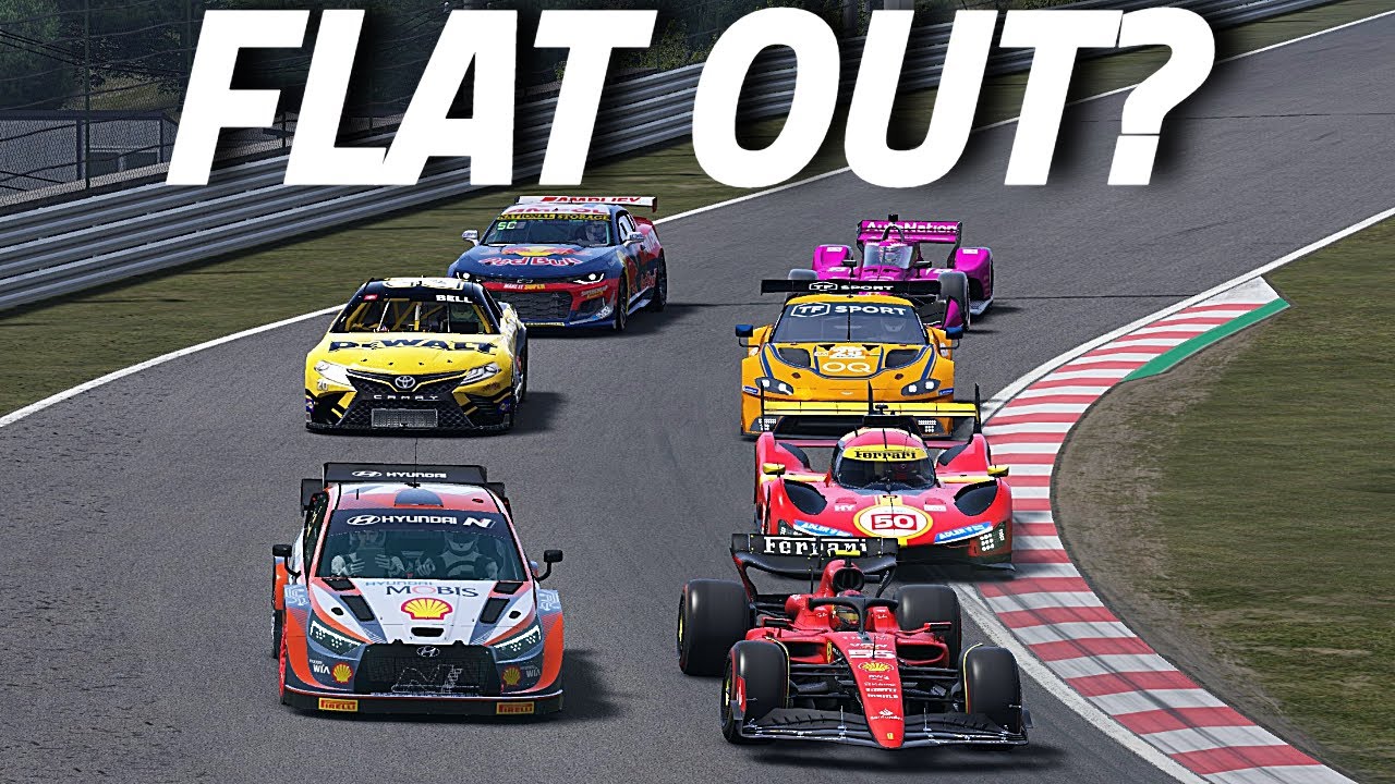 Which Race Cars Can Take 130R FLAT Out?