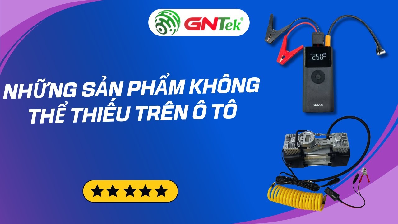 Bộ kích bình kiêm bơm lốp ô tôUCAR, bơm lốp ô tô2 xi lanh UCAR U-3S, bơm lốp ô tô không dây UCAR