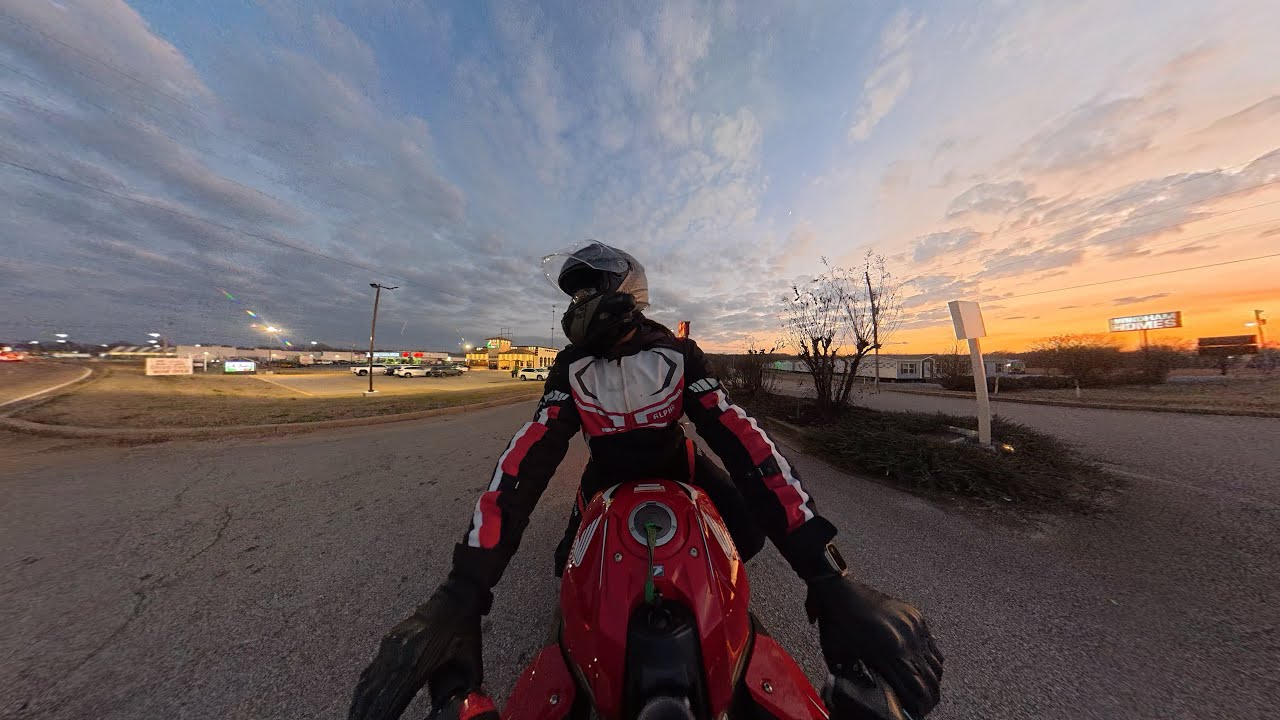 Motovlog #389 (DJi Osmo 360) Christmas Eve Golden Hour Ride 2025…