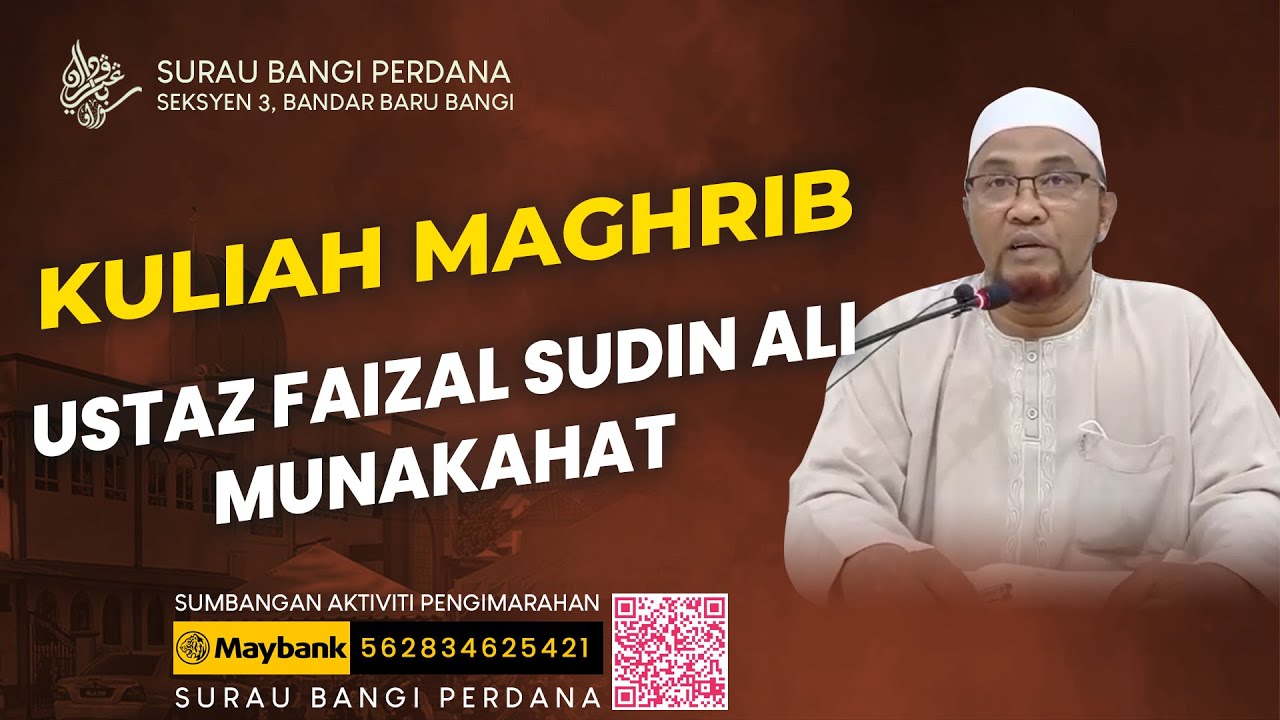 2026-01-25 USTAZ AHMAD FAIZAL SUDIN ALI - MUNAKAHAT