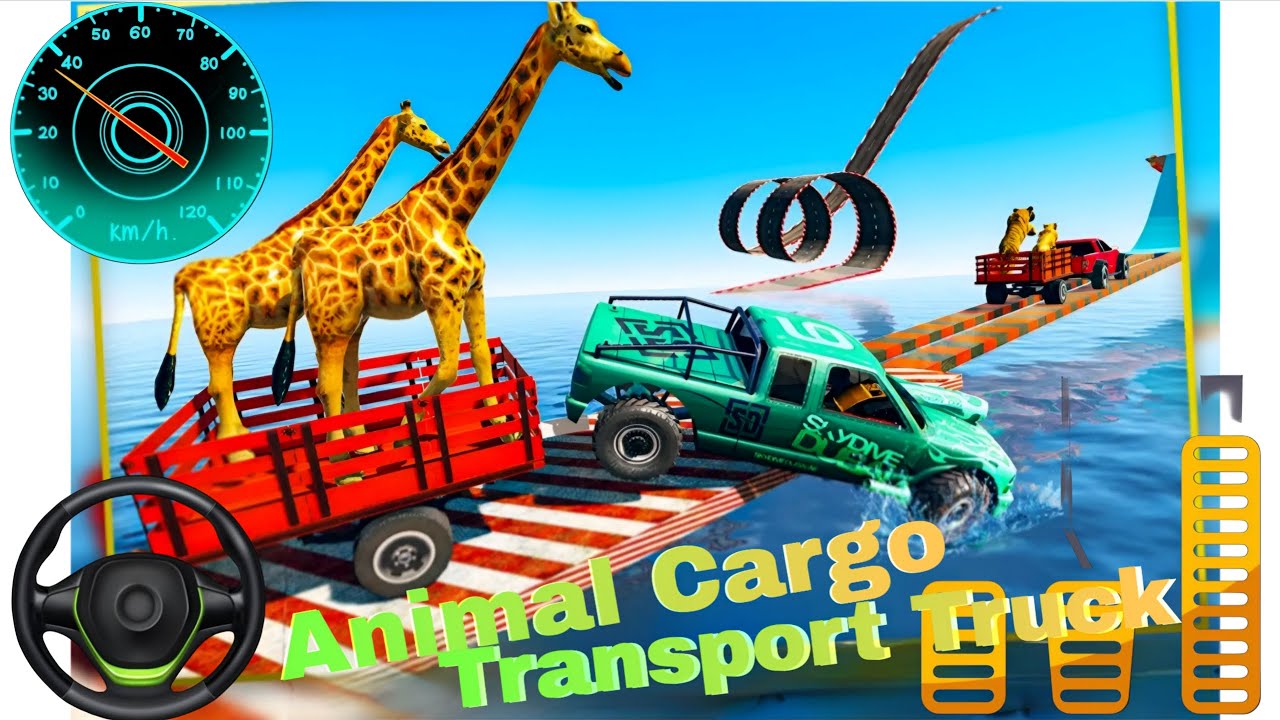 Animal Cargo Transport Truck - android game