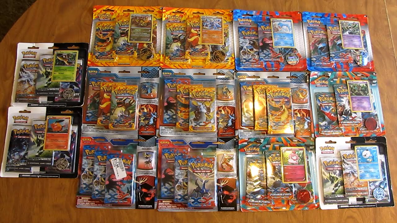 14 Pokemon Blister Pack Opening