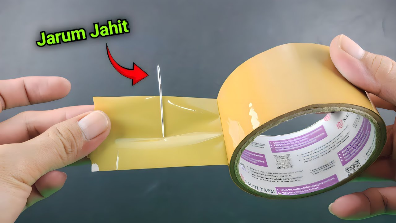 WAJIB TAHU !! Cara memasukkan benang ke jarum dengan CEPAT !!