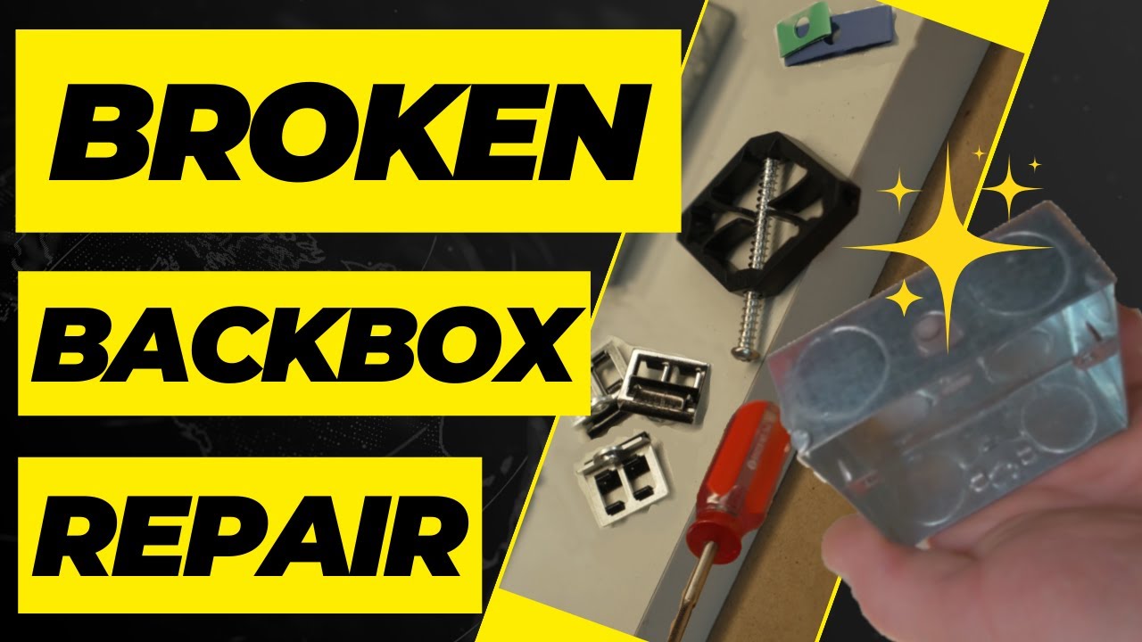 5 Ways to Repair Your Broken Metal Backbox | Which One is Best?