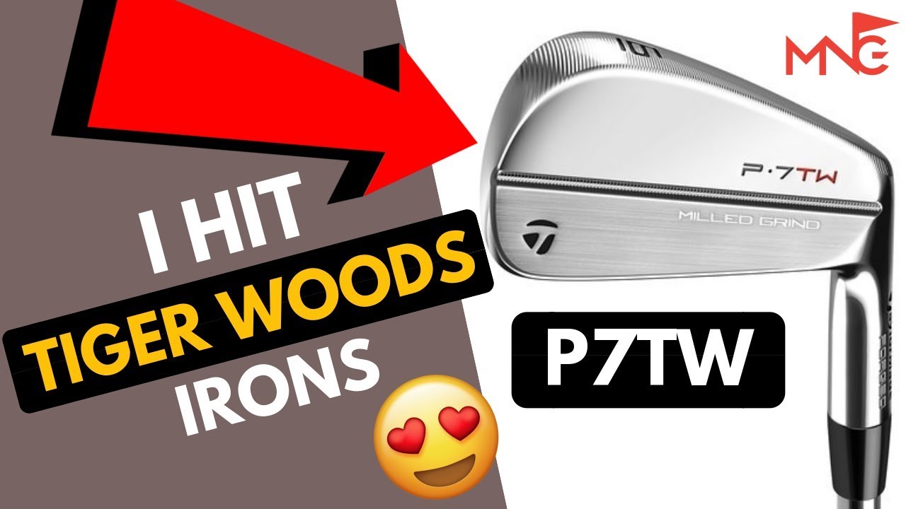 I Hit Tiger Woods Irons!! - TaylorMade P7TW Irons Review