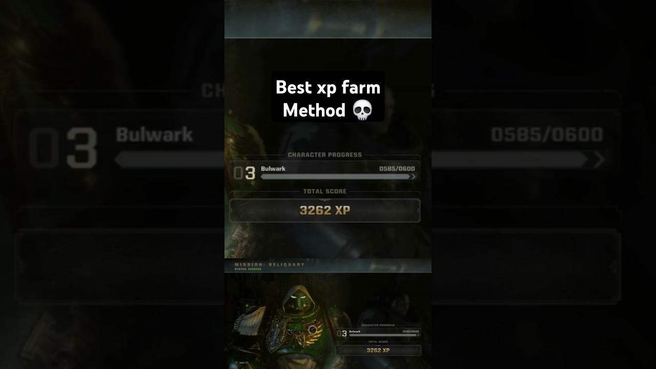 BEST XP Farm for newly prestige class in SPACE MARINE 2 #warhammer40k #gaming #spacemarine2