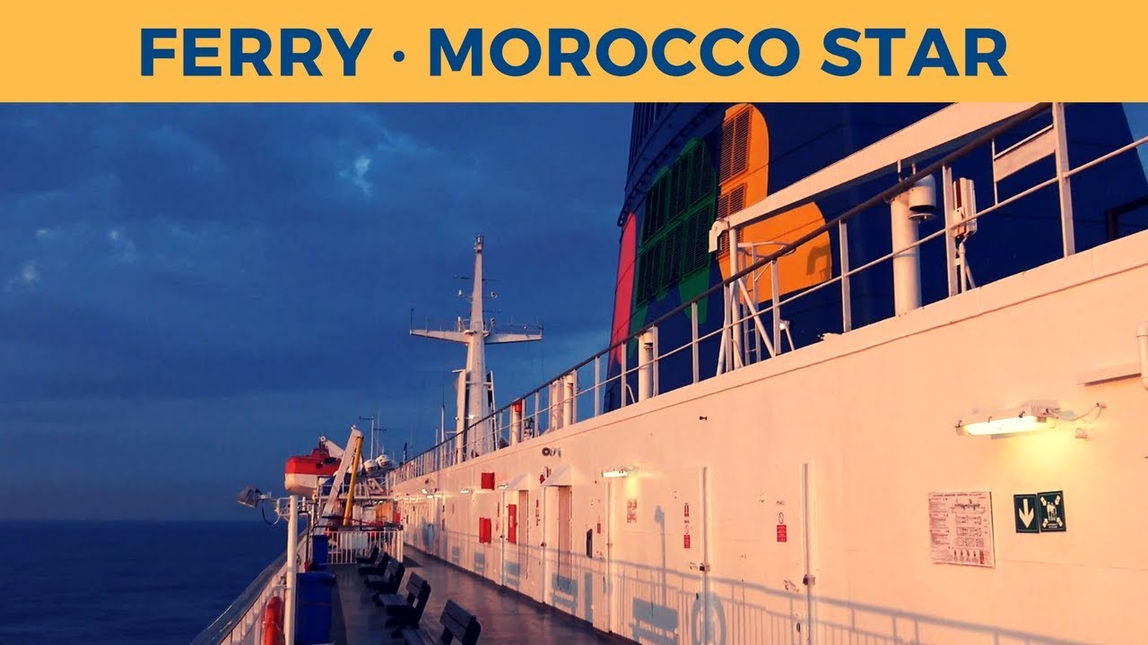 Passage ferry MOROCCO STAR, Tanger Med - Algeciras (Africa Morocco Link)