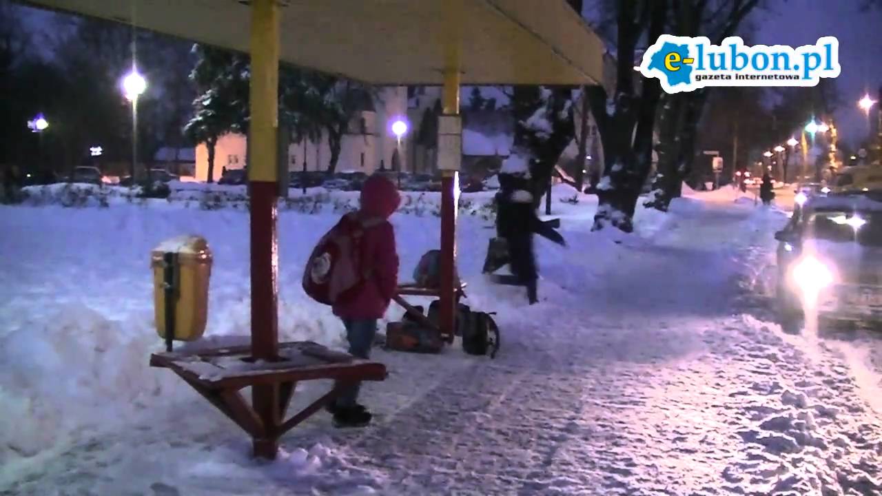 Atak zimy Luboń 2010.12.02