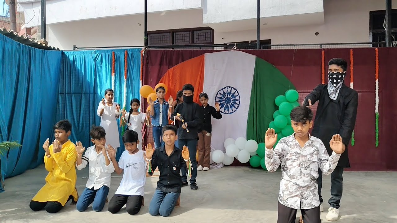 Act on Pahalgaam Hamla by school students...... Wonderful act by R.N. Global Academy 