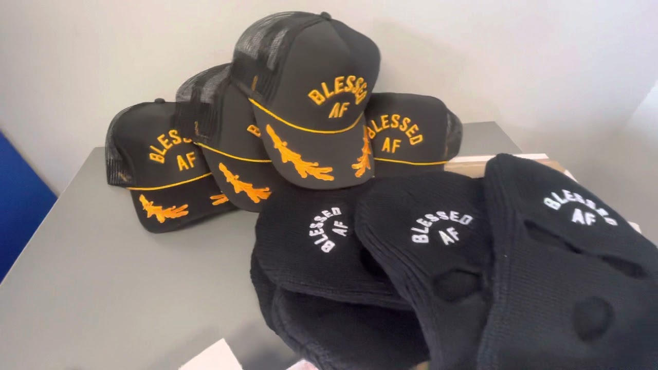 #BlessedAF #Truckercap #Skimask thanx for the $upport.