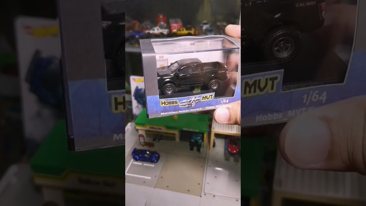 Matchbox Nissan Navara Hobbs_MVT Custom #hotwheels #diecast #unboxing #nissannavara #nissan