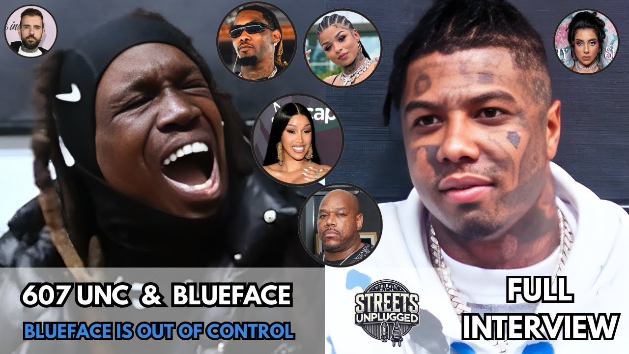 BlueFace Walks Off After 607Unc Crazy  Questions & King Yella Glazing 