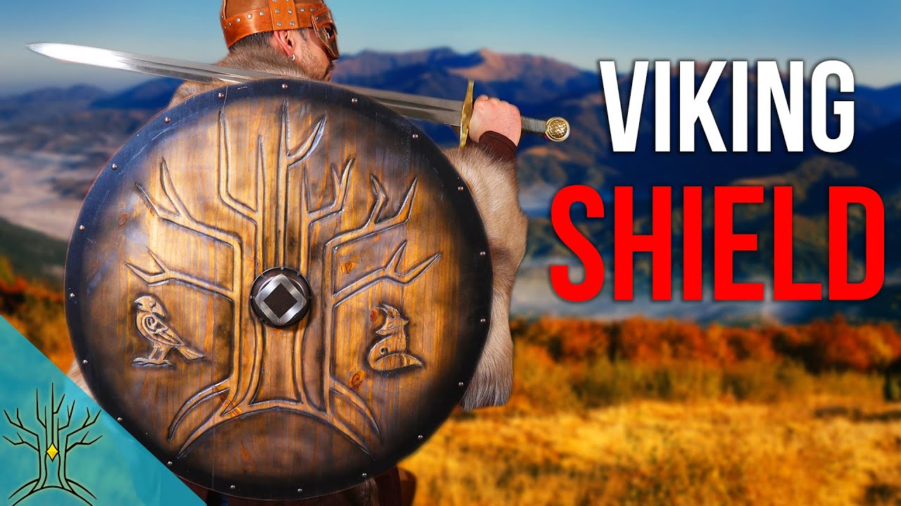 How to Hand Carve an EPIC Wooden Shield!!