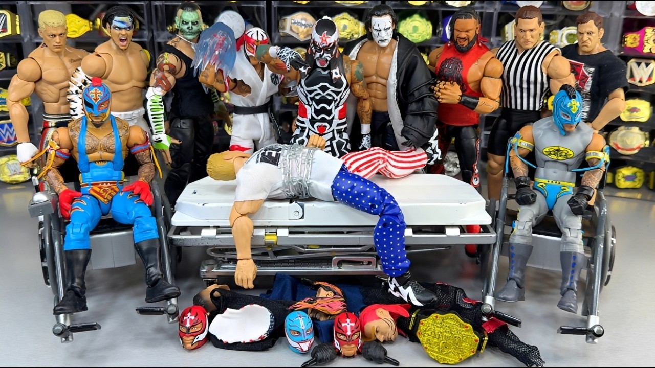 ХИРУРГИЯ ФИГУРОК WWE! ЭП. 112!