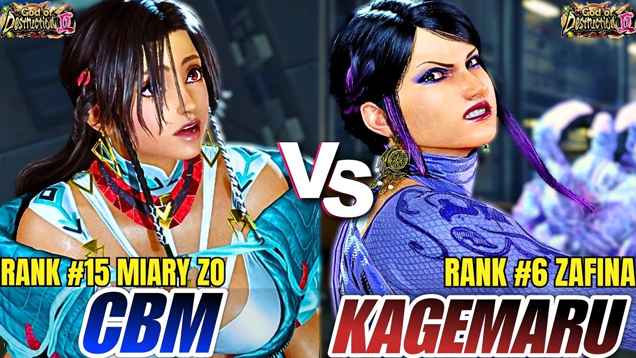 Tekken 8 - CBM (Miary Zo) vs Kagemaru (Zafina) | High Level Ranked Matches